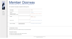 Desktop Screenshot of memberdoorway.com