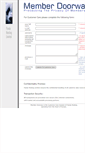 Mobile Screenshot of memberdoorway.com